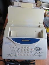 Teildefektes Fax Faxgerät Brother 1010e mit 3m Datenkabel und 2m Netzkabel
