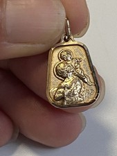 Vintage Anhänger Vergoldet