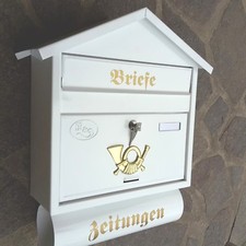 XXL Briefkasten Postkasten
