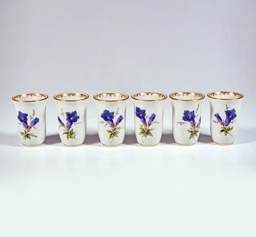 Meissen schnaps becher - 6,