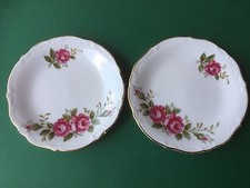 Winterling Kirchenlamitz Bavaria 2 X Untersetzer Rosendekor Goldrand Top!