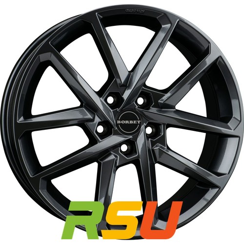 Borbet grey 7x17 - 7x17", et44
