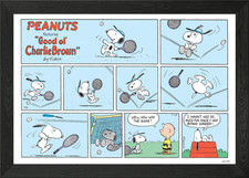 Snoopy Tennis Comic Strip