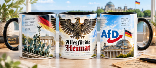 Afd tasse heimat werte zukunft - afd,