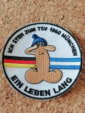 TSV 1860 MÜNCHEN  1 Aufnäher Patches Aufbügler