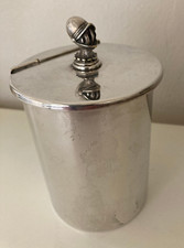 Fink Versilbert Deckeldose