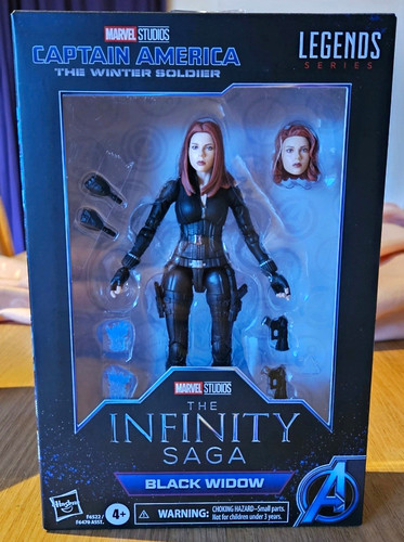 Marvel legends black widow - black,
