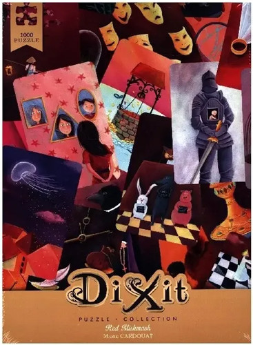 Dixit puzzle collection red - puzzle-collection,