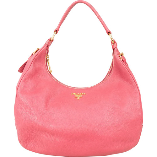 Prada pink vitello - pink, daino