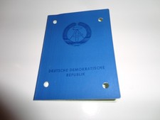 Personalausweis DDR  gelocht ungültig ausgestellt 1988