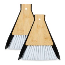 Tischkehrset Tischbesen Tischbürste Kellnerbürste Handkehrset 2 Stück Mehl-Besen