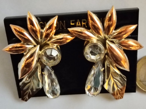 Ohrstecker rosegold - xl,