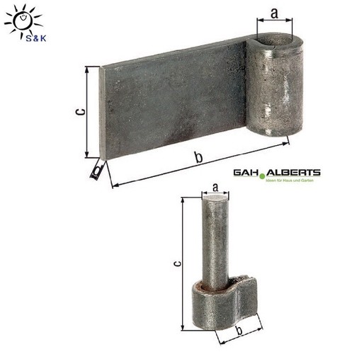 Stk gah anschweißband od - 10, stk.