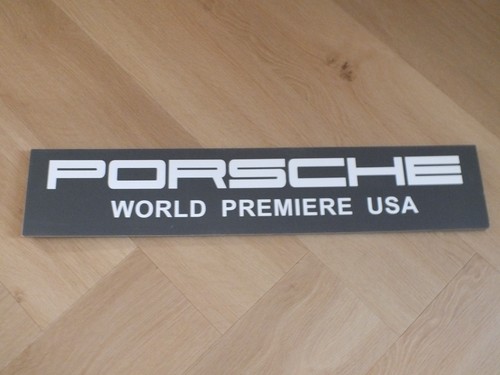 Porsche schild schriftzug - porsche,