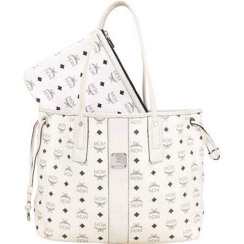 Mcm white monogram visetos - mcm,
