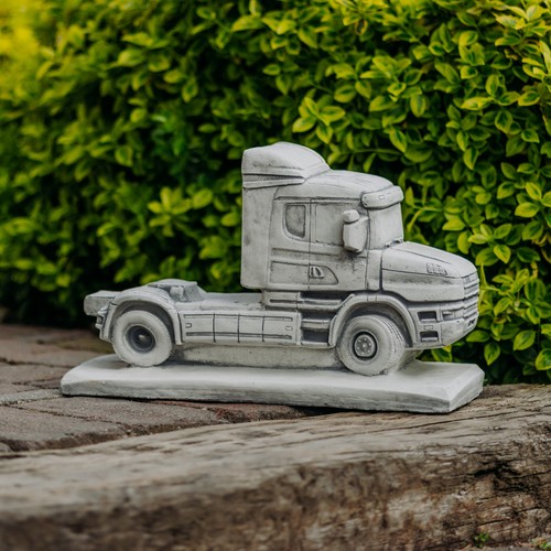 Steinfigur truck - steinfigur,