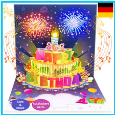 Geburtstagskarte musik pop - musik, up
