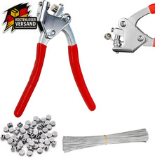 Bleiplombenzange Set mit 80