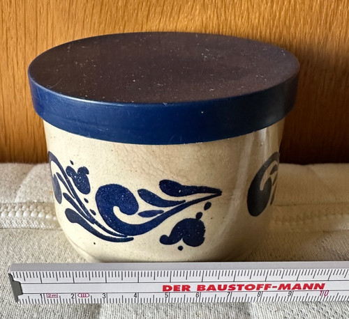 Steingut schale quark - steingut-schale, butter
