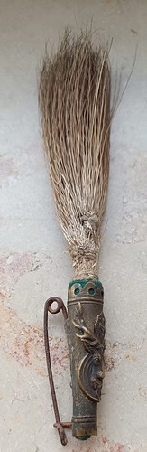 Antiker gamsbart mit - gamsbart,