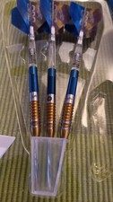 Unicorn Steel Darts Gary Anderson Duo 2-Tone 90% Tungsten Steeltip Darts NEU