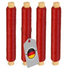 Bindedraht verzinkt Blumendraht Wickeldraht Floristendraht 35m Farbe Rot