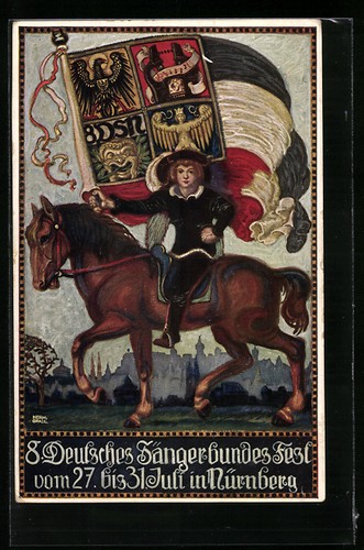 Ansichtskarte nürnberg 8 - ansichtskarte, nürnberg,