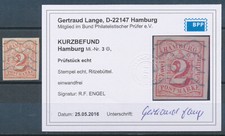 Hamburg 2 Schilling Wappen