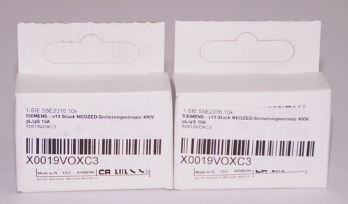 Siemens d01 sicherung - 10, st.x2