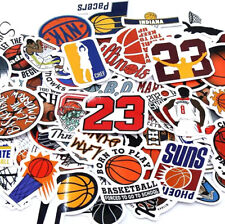 50 x NBA / Basketball / Logo Vinyl-Aufkleber / Sticker Set / Geschenk