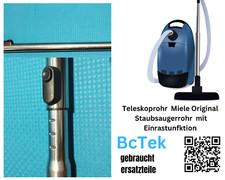 Teleskoprohr Staubsaugerrohr  Miele Original Einrastunfktion 61-103cm