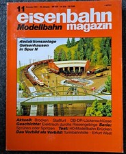 Eisenbahn Modellbahnmagazin 11/91 Alba-Verlag