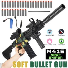 Spielzeuggewehr Kinder Spielzeugpistole mit 30 Soft Bullets Pistole Gewehr DHL