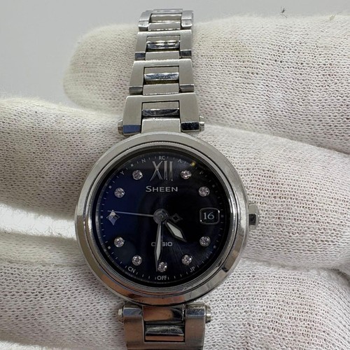 Casio sheen shw 1504 solaruhr - casio,