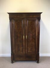 Antiker Kleiderschrank, Schrank, Gründerzeit, Nussbaum, wohnfertig