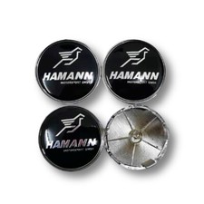 Für BMW HAMANN 4pcs Ø68mm Refit Nabenabdeckung Radnabenkappen Hubcaps vor 2019