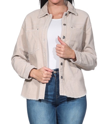 Only damen shacket cord - only,
