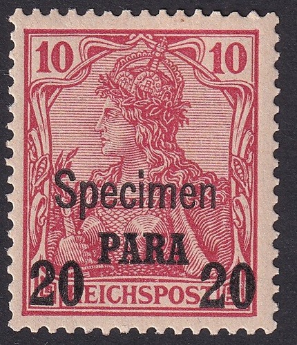 Deutsche post türkei - türkei, specimen