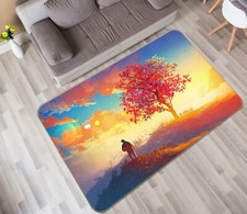 3D Herbst Roter Baum NAM6245