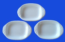 3 kleine Anbietschalen Probier Schale (n) Keramik - Porzellan weiß Klassisch S3