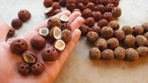 Miniatur kokosnuss einzelne - kokosnuss,,