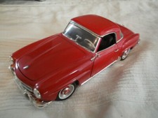 Mercedes Benz 190 SL, rot, Hardtop, Ertl (2302S), 1954, 1:18 Ertl  #105