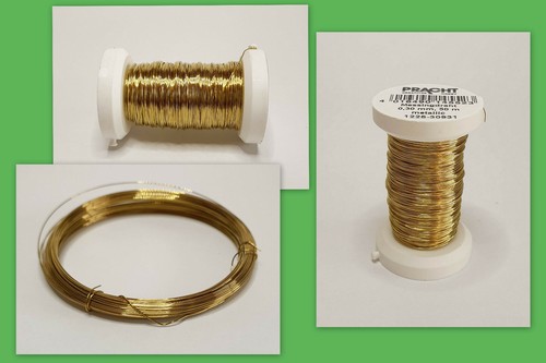 Pracht messingdraht gold - pracht,