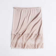 Damen seidiger petticoat - damen,