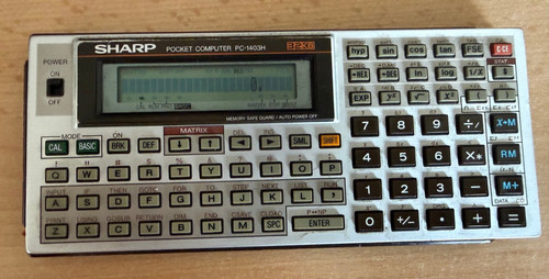 Sharp 1403 pocket - pocket, computer