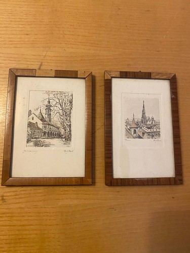 Miniatur bilder radierungen - 2,