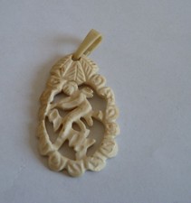 antiker Anhänger  Bein   Horn