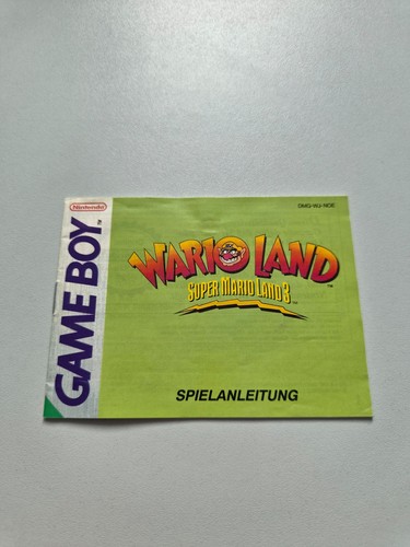 Wario land spielanleitung - wario,