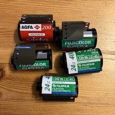 2X FUJIFILM 200/36 2X 400 Asa Farb Color Film + 1X AGFA Vista 200/36 + Film-safe
