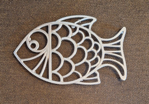 Topfuntersetzer fischform - topfuntersetzer, in